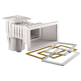 Skimmer do basenów foliowych Kripsol SKALI Wide z wkładkami z mosiądzu Kripsol