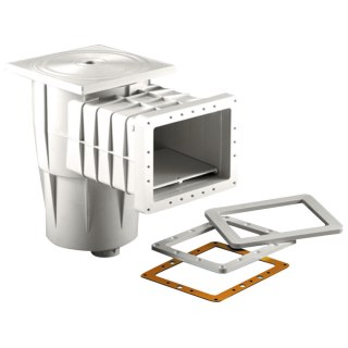 Skimmer do basenów foliowych Kripsol SKSLI Standard z wkładkami z mosiądzu Kripsol