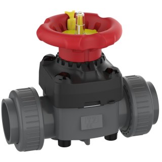 Zawór membranowy Praher T7 z przyłączem mufowym (PN12.5, d20 mm) Praher