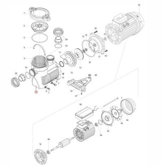 Obudowa pompy do Hayward K-FLO SPK12630XY1 (RPUM0010.20R) Hayward