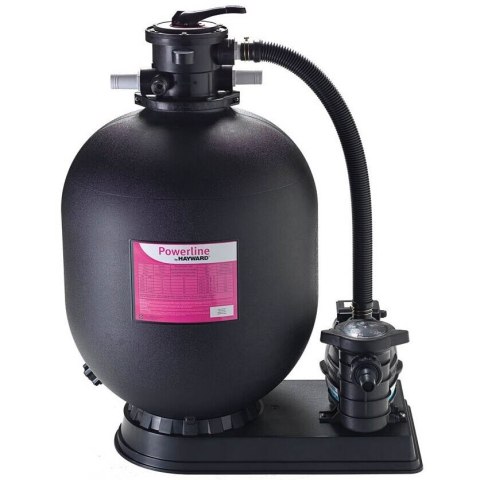 Zestaw filtr piaskowy z pompą Hayward PowerLine 81073, filtr D610, pompa 14m³/h, kod 15178.