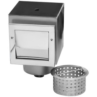 Skimmer do basenu beton/folia Aquaviva Standard AISI 304 (250х250 mm), kwadratowa osłona Aquaviva