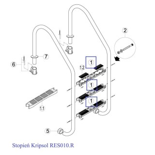 Stopień bezpieczeństwa Kripsol RES010.R Kripsol