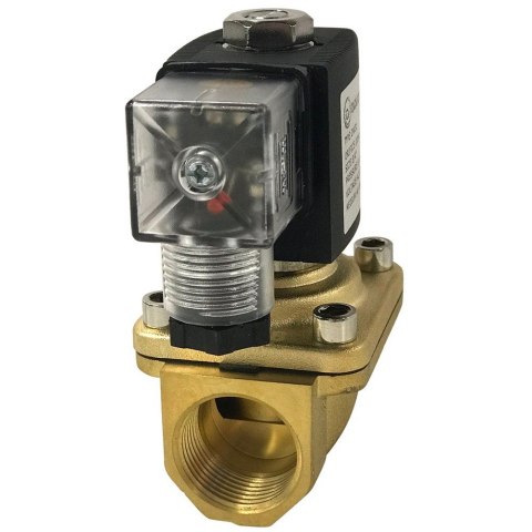 Aquaviva 2W31 mosiężny elektrozawór DN15 1/2 cala 230V d20mm stal 304 2W31M zawór elektromagnetyczny normalnie zamknięty