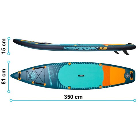 Deska SUP Reefbreak 350 x 81 x 15 cm Neo-Sport 170301