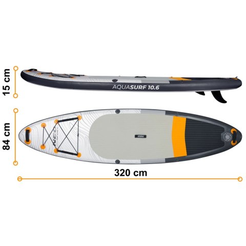 Deska Sup Aquasurf 320 x 84 x 15 cm Neo-Sport 170201