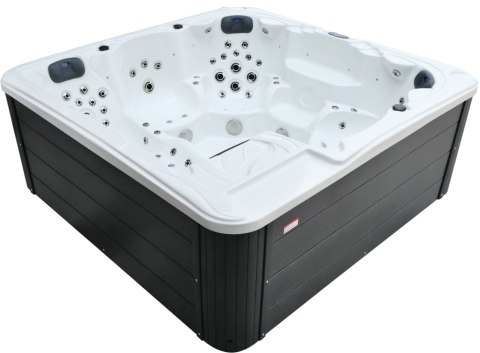 Jacuzzi z hydromasażem Aquajoy Borneo (230х230х96 cm), marmur srebrnobiały Aquajoy