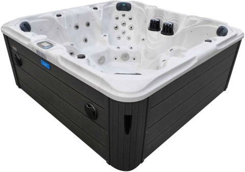 Jacuzzi z hydromasażem Aquajoy Maldives (230х230х95 cm), marmur srebrnobiały Aquajoy