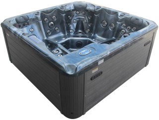 Jacuzzi z hydromasażem Aquajoy Santorini (220х220х95 cm), opal ciemny Aquajoy