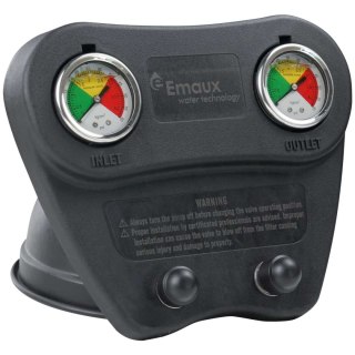 Manometr podwójny do filtrów Emaux L1200-1600, 60 psi (E13047) Emaux