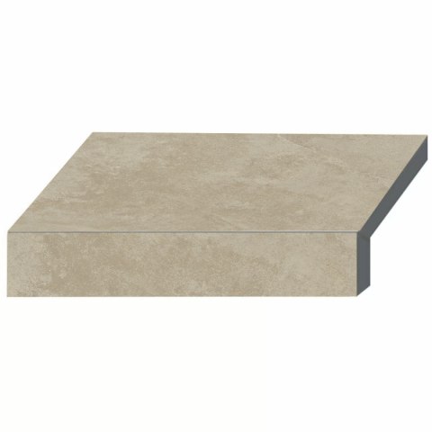 Płytka basenowa brzegowa typu L Aquaviva Dusk Cream, 600x345x50 (20) mm Aquaviva