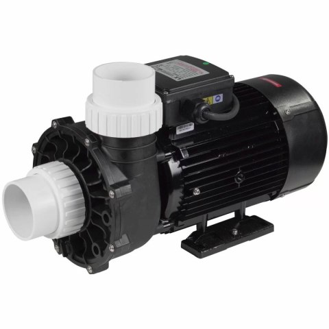 Pompa dwubiegowa do SPA Aquaviva LX WP250-II, widok silnika i przyłączy 63mm, moc 2.5 KM, kod produktu WP250-II