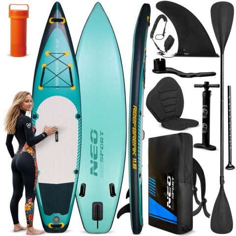 Deska SUP Reefbreak 350 x 81 x 15 cm Neo-Sport 170303