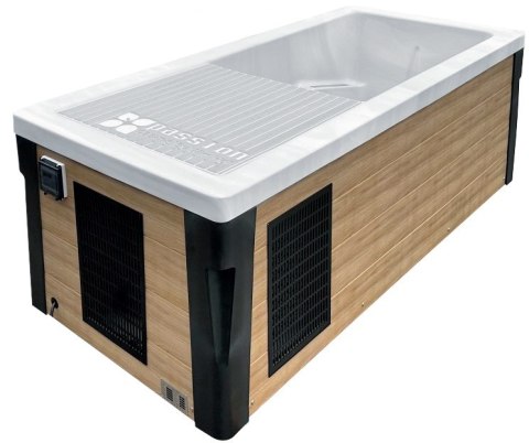 Wanna do morsowania Breeze Sterling White with Oak (200x90x75 cm) Passion Ice Baths