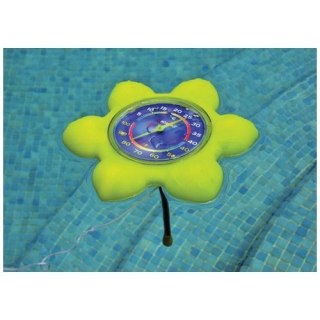 Pływający termometr basenowy Kokido K842CBX/GRN - zielony kwiat