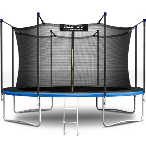 Trampolina ogrodowa 15ft/465cm z siatką wewnętrzną i drabinką Neo-Sport