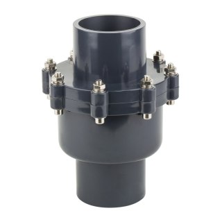 Zawór zwrotny klapowy PVC-U PN10 KW/KW d90 ERA