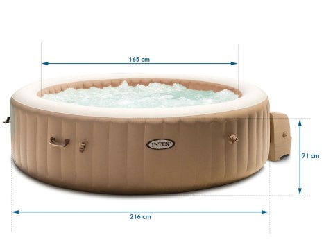 Dmuchane SPA z hydromasażem 216 x 71 cm 6 os. + akcesoria premium INTEX 28428