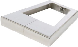 Nakładka dekoracyjna do wodospadu Flexinox Bali polerowana, AISI-316L Flexinox