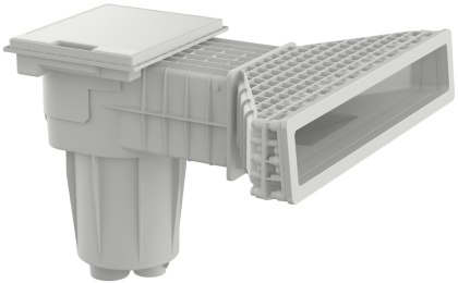 Skimmer do basenów betonowych Hayward X-Pro 600, biały Hayward