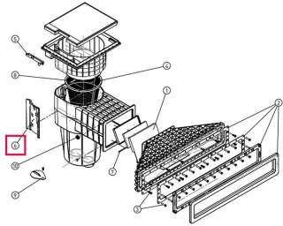 Uchwyt czujnika X-Line do skimmera Hayward X-Pro 600 Hayward
