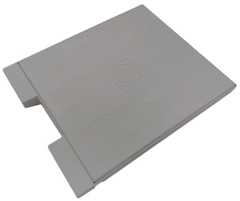 Wypełniana pokrywa z płytką i zatrzaskiem do skimmera Hayward X-Pro 600, jasnoszara Hayward