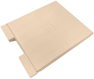 Wypełniana pokrywa z płytką i zatrzaskiem do skimmera Hayward X-Pro 600, piaskowa Hayward