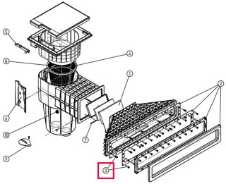 Zestaw montażowy X-Line (12 + 28) do skimmera Hayward X-Pro 600 Hayward