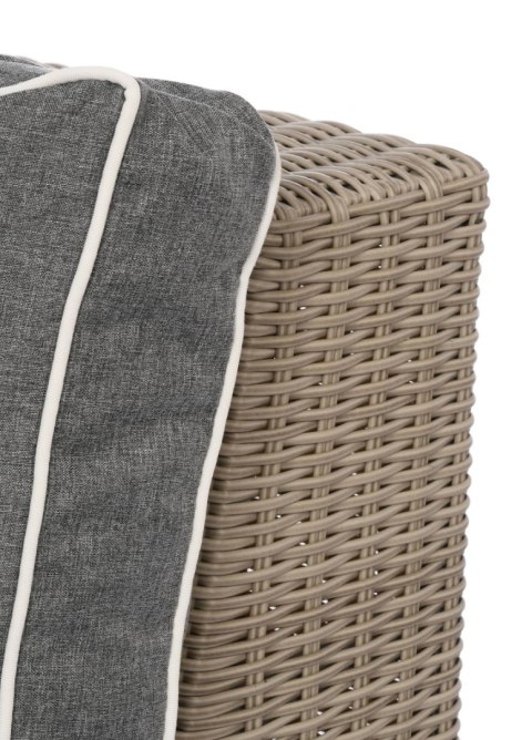 ELEMENT NAROŻNY CLOUD 100X100X75H JASNO SZARY PODUSZKA SZARY MILOO