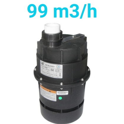 Aquaviva AP400-V2 dmuchawa powietrza do SPA/balii 99 m³/h (0,4 kW, 230V)