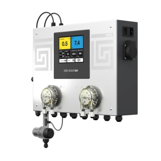 Aseko ASIN AQUA Salt CLF VS inteligentny elektrolizer soli (pH/Cl pomiar, dozowanie pH i antyglon)