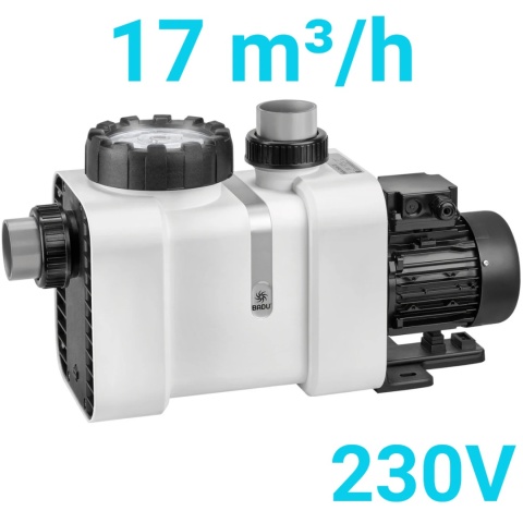 Pompa filtracyjna BADU Delta 17 (17 m³/h, 0,55 kW) Speck 210.3170.038 do basenu wbudowanego.