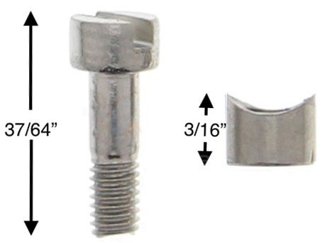 Kompletny sworzeń prowadzący RCX40117 do odkurzaczy Hayward Hayward