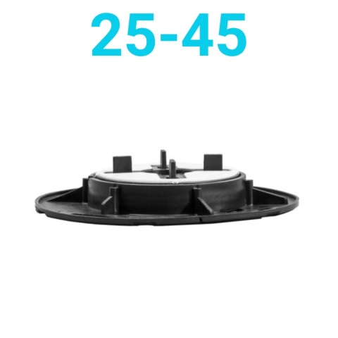 terno Ivica New Maxi NM1, regulowana podpora tarasowa 25-40mm z gumową głowicą