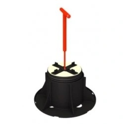 terno Ivica New Maxi NM, regulowana podpora tarasowa z gumową głowicą