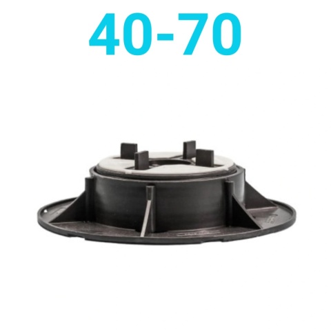 terno Ivica New Maxi NM1, regulowana podpora tarasowa 40-70mm z gumową głowicą