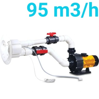 Przeciwprąd do basenu STP-4000 95 m³/h (400V)