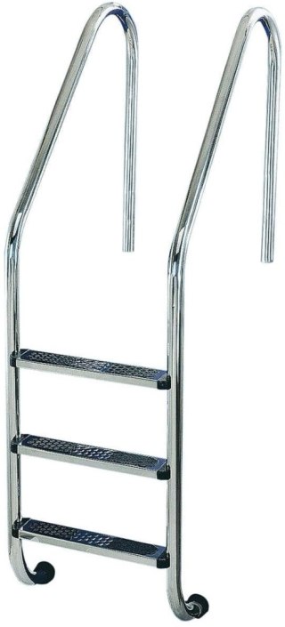 Drabinka do basenu Golfinho E518.3 (3 stopnie), AISI-316 Golfinho