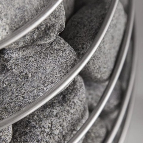 Okrągłe kamienie do sauny HUUM 5–10 cm, opakowanie 15 kg oliwin-diabaz, kod EAN 4744103018024, kod produktu Stones 5-10