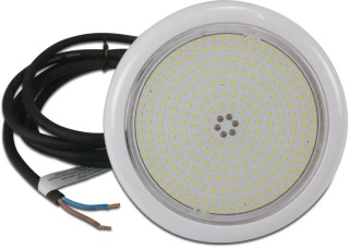 Lampa basenowa ściemnialna LED RGBW PC 220 mm 35W 1.1/2" biały Flotide