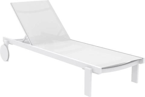 Leżak Aquaviva Casablanca, biały Aquaviva