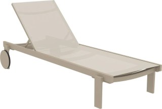 Leżak Aquaviva Casablanca, szaro-brązowy Aquaviva