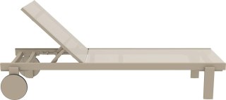 Leżak Aquaviva Casablanca, szaro-brązowy Aquaviva