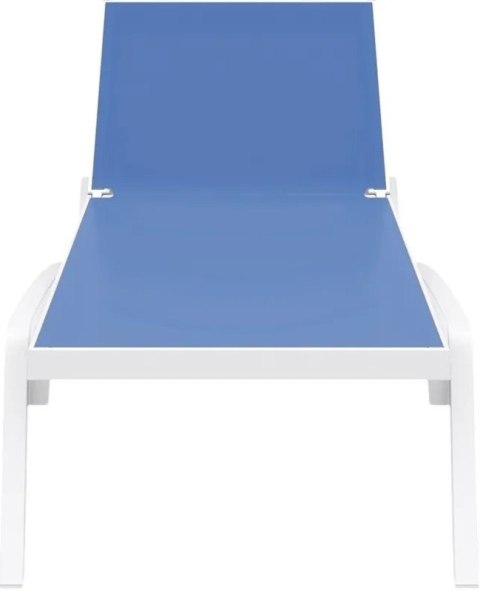 Leżak Aquaviva Pacific, biały z niebieskim Aquaviva