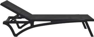 Leżak Aquaviva Pacific, czarny Aquaviva