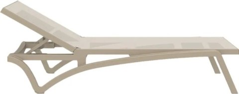 Leżak Aquaviva Pacific, szaro-brązowy Aquaviva