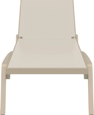 Leżak Aquaviva Pacific, szaro-brązowy Aquaviva