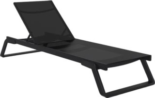 Leżak Aquaviva Tropic, czarny Aquaviva