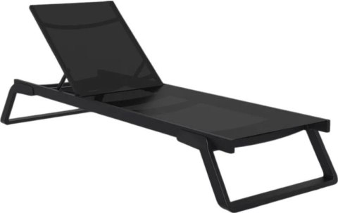 Leżak Aquaviva Tropic, czarny Aquaviva