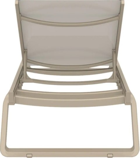 Leżak Aquaviva Tropic, szaro-brązowy Aquaviva